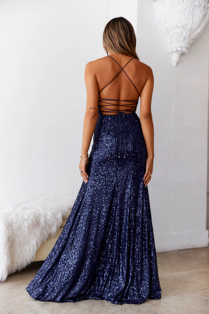 SHIMMER MAXI DRESS