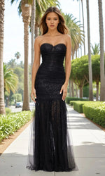 Long Formal Dress: Betsy and Adam A26972