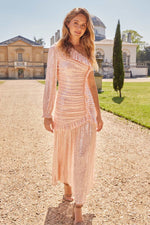 Alessia One-Shoulder Gown