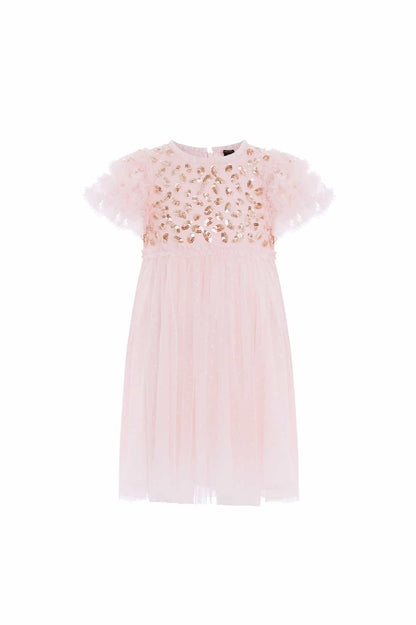 Autumn Leaves Bodice Kids Dress