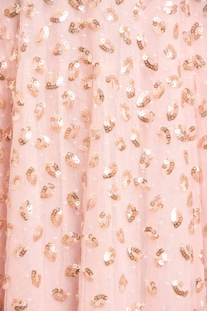 Autumn Leaves Off-Shoulder Ballerina Dress