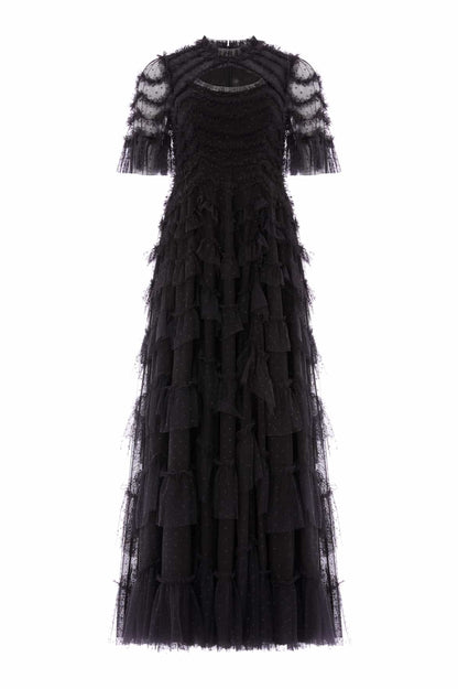 Aviana Short Sleeve Gown