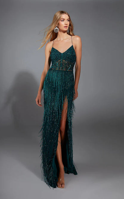 Elegant women's long dress