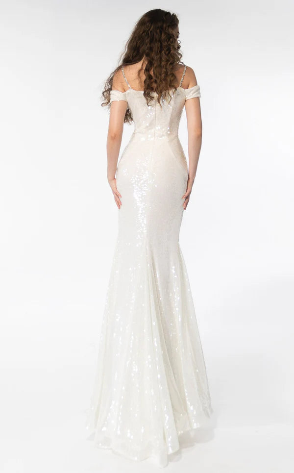 Elegant women's long dress