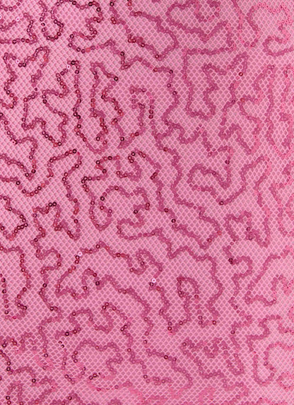 Cherry Coast Sequin Mini Dress - Pink