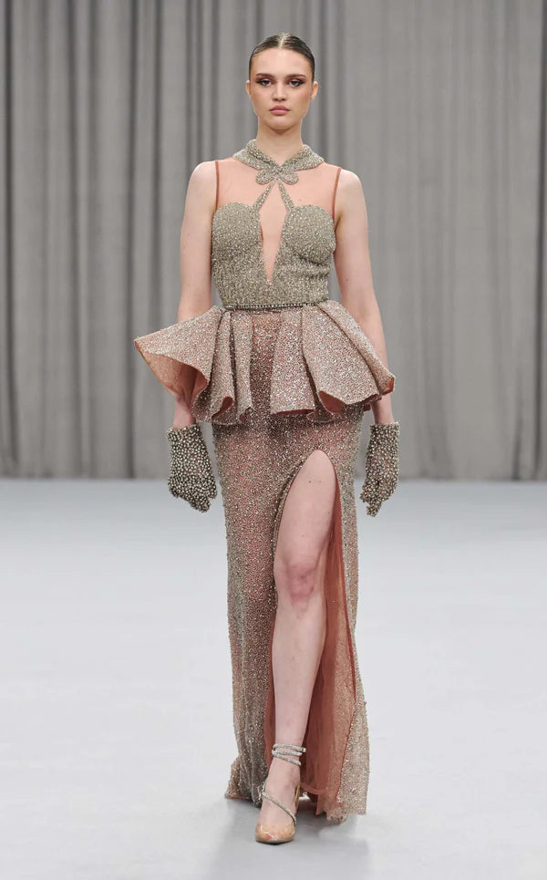 Elegant women's long dress