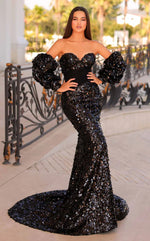 Elegant women's long dress