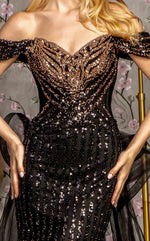 Elegant women's long dress