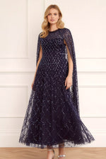 Heart Lattice Ankle Gown