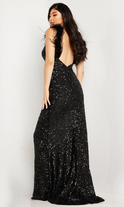 Long Prom Dress: Jovani JVN36417