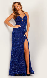 Long Prom Dress: Jovani JVN36440