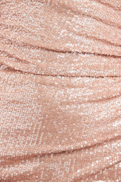 Malia One-Shoulder Long Sleeve Ballerina Dress