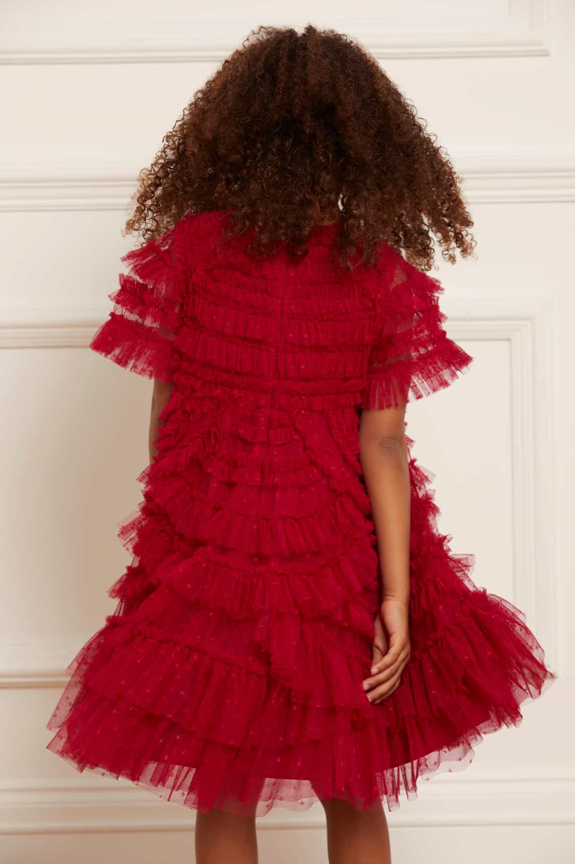 Marilla Ruffle Kids Dress