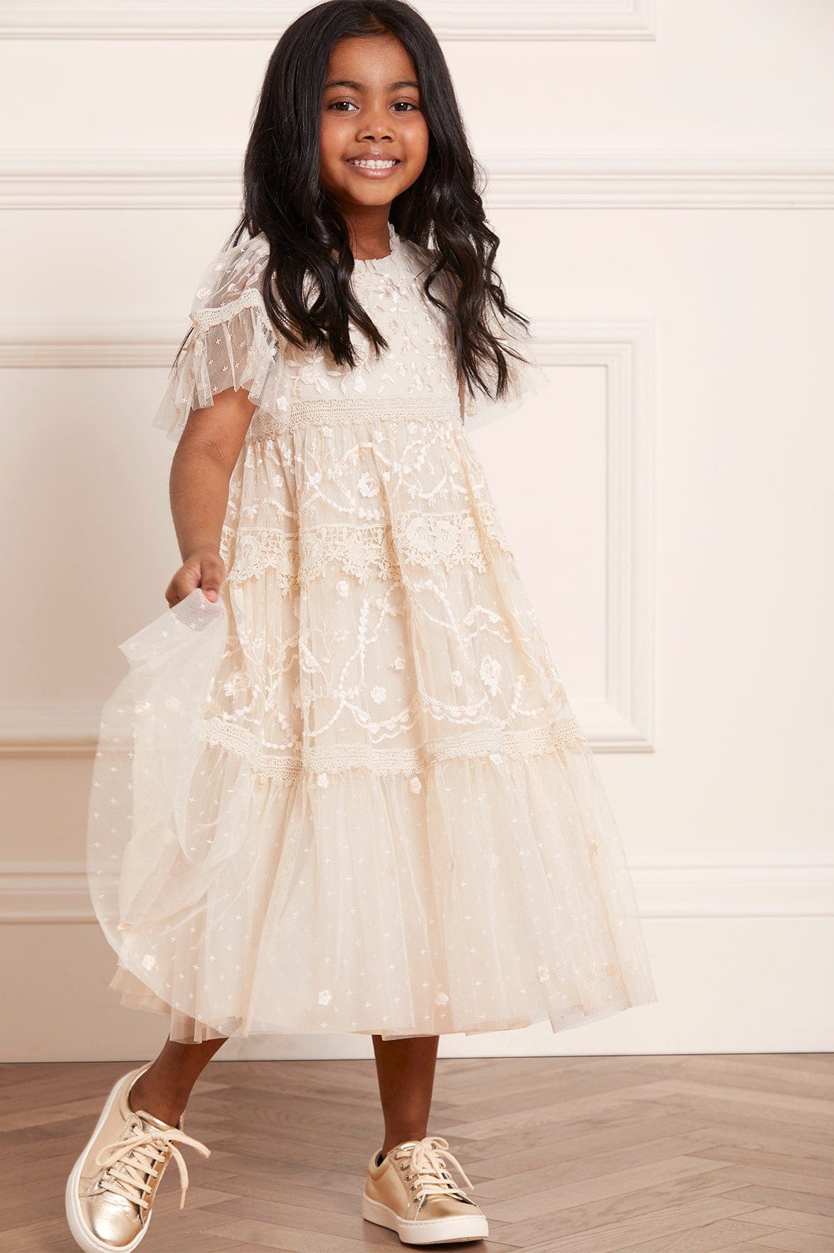 Midsummer Lace Kids Dress