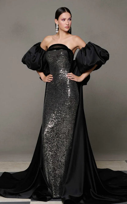 Elegant women's long dress