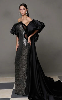 Elegant women's long dress