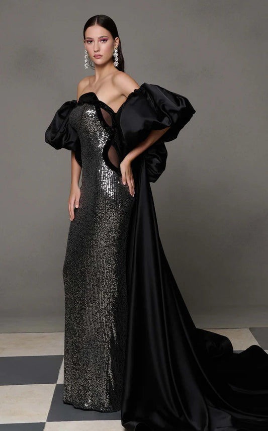 Elegant women's long dress