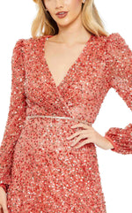 Elegant women's long dress