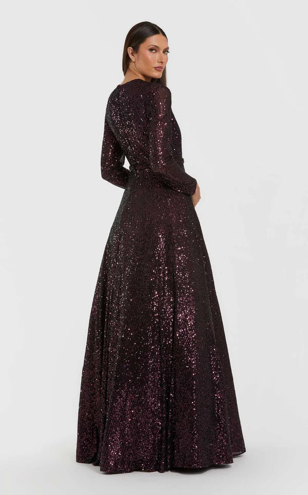 Elegant women's long dress