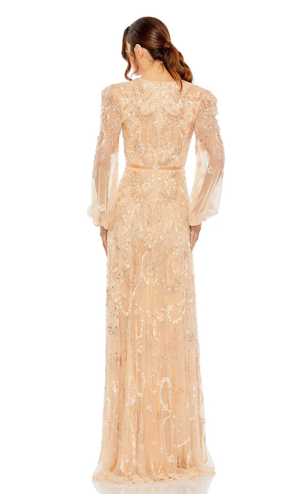 Elegant women's long dress