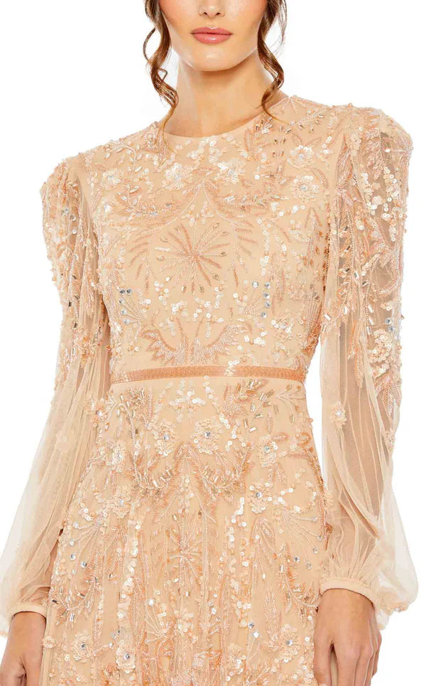 Elegant women's long dress