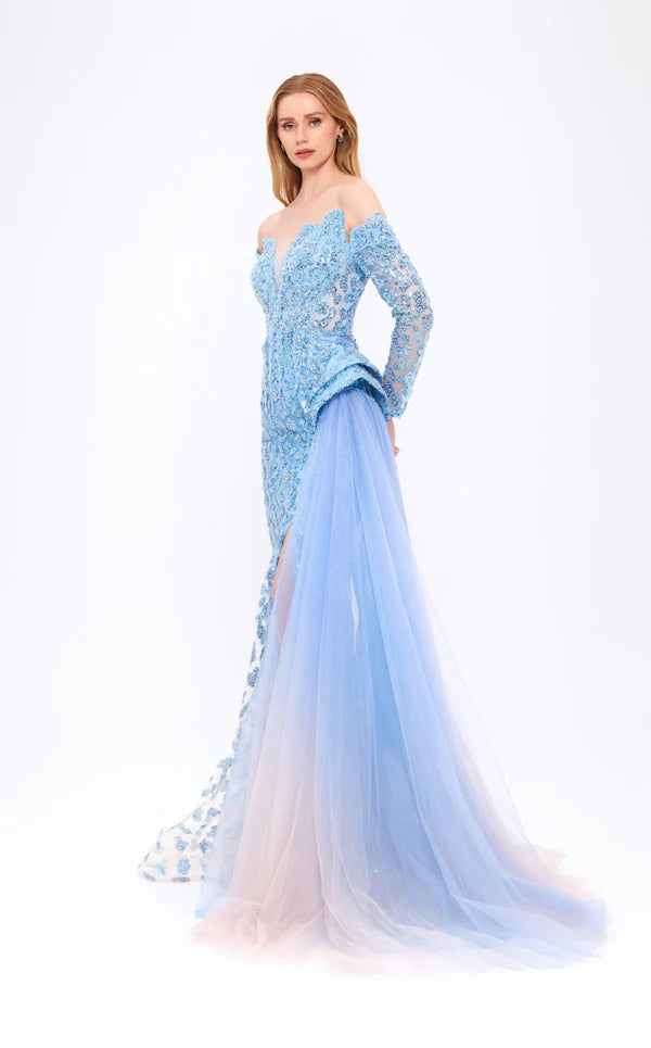 Elegant women's long dress