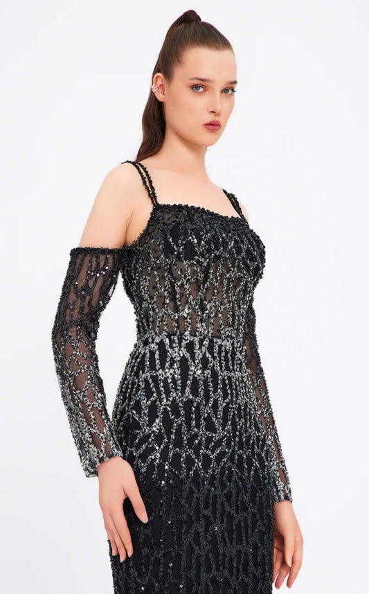 Elegant women's long dress