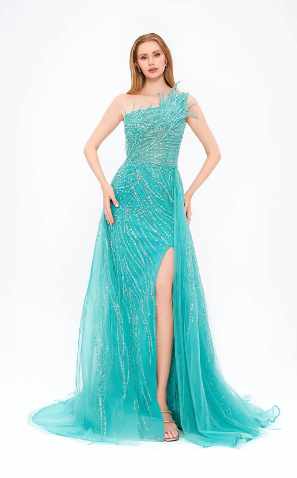 Elegant women's long dress