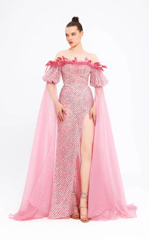 Elegant women's long dress