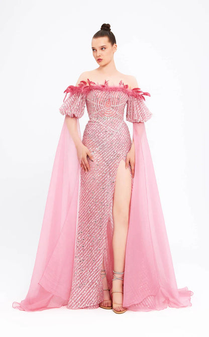 Elegant women's long dress