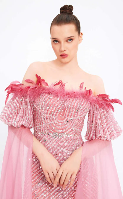 Elegant women's long dress