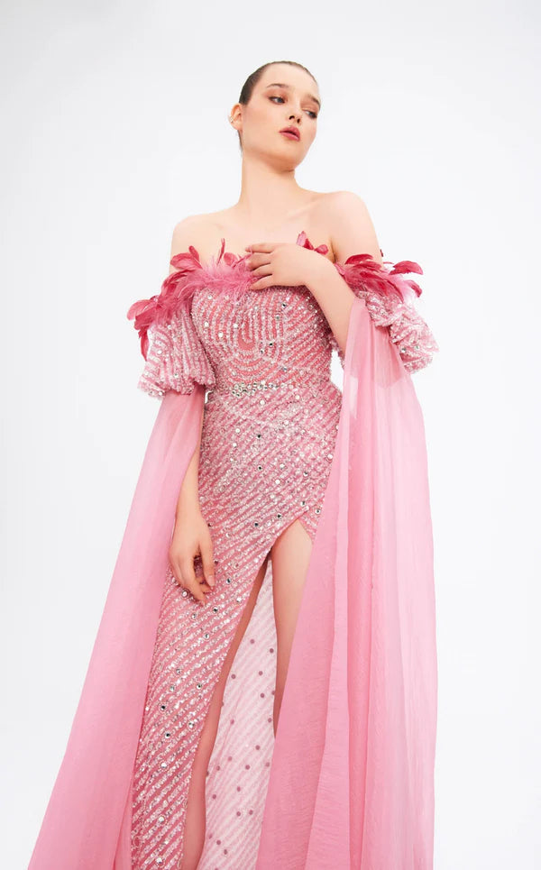 Elegant women's long dress