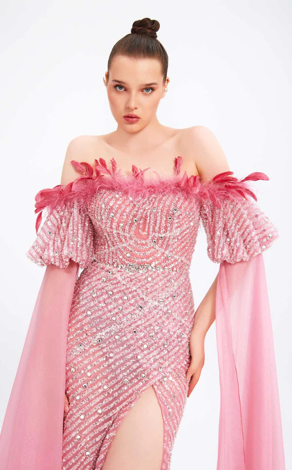 Elegant women's long dress