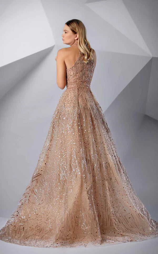 Elegant women's long dress