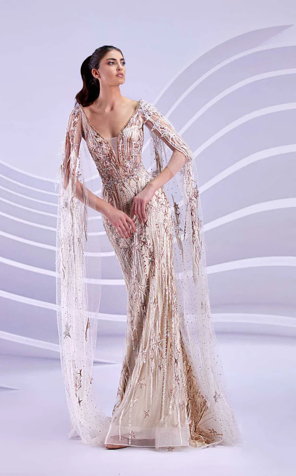 Elegant women's long dress