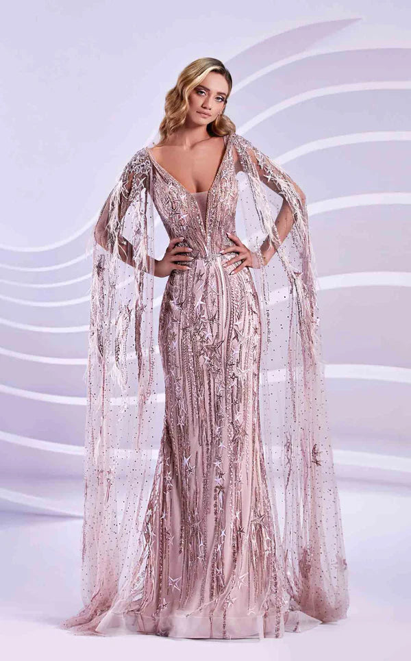 Elegant women's long dress