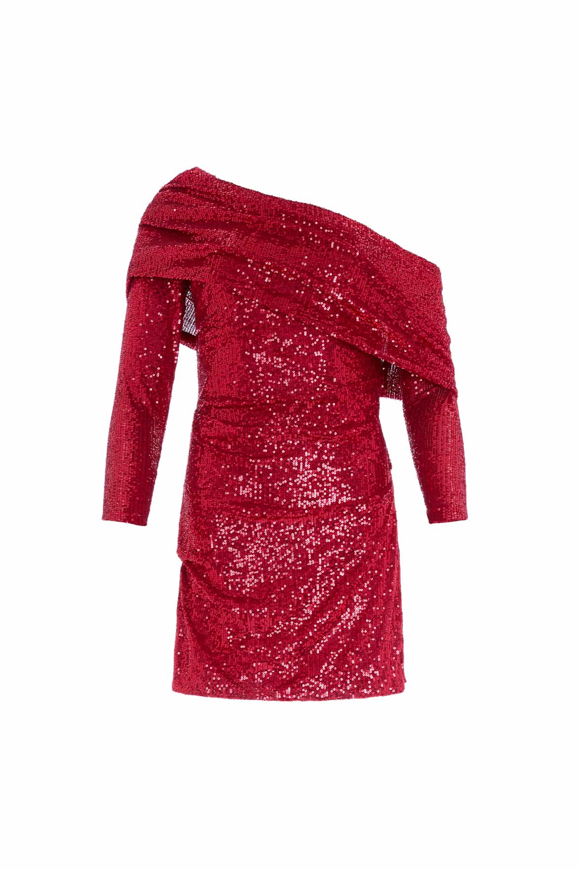 Nova One-Shoulder Micro Mini Dress