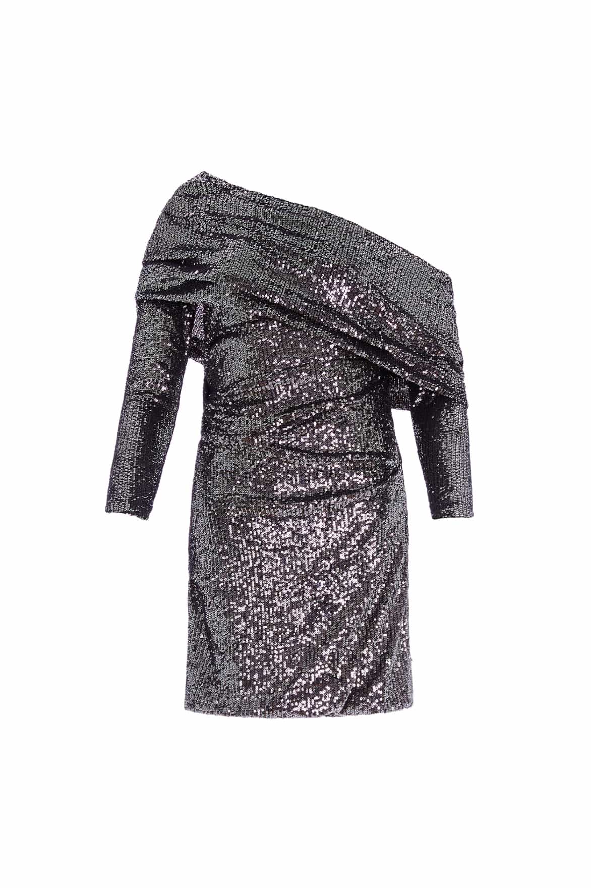 Nova One-Shoulder Micro Mini Dress