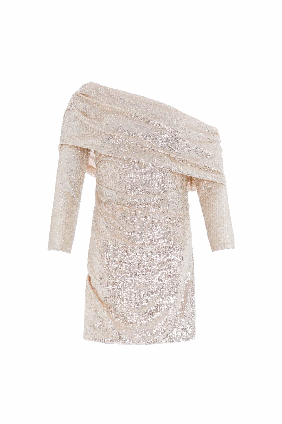 Nova One-Shoulder Micro Mini Dress