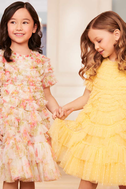 Marilla Ruffle Kids Dress