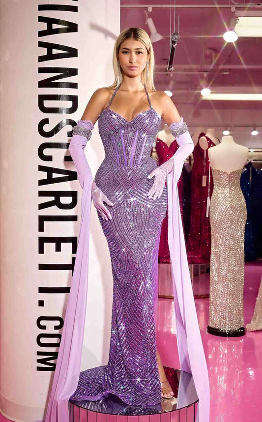 Elegant women's long dress