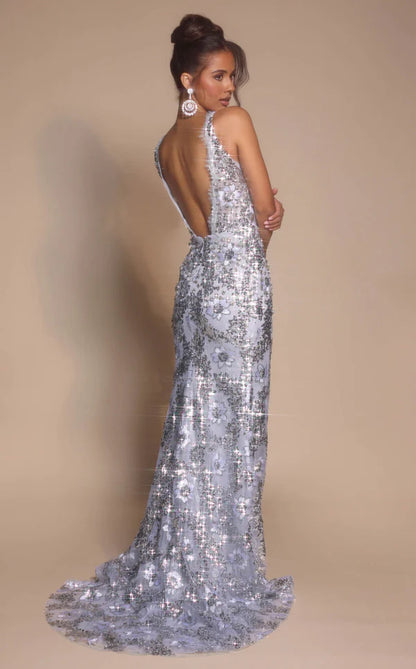 Elegant women's long dress
