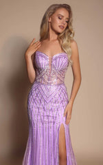 Elegant women's long dress