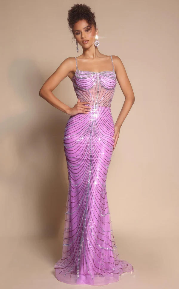 Elegant women's long dress