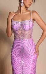 Elegant women's long dress