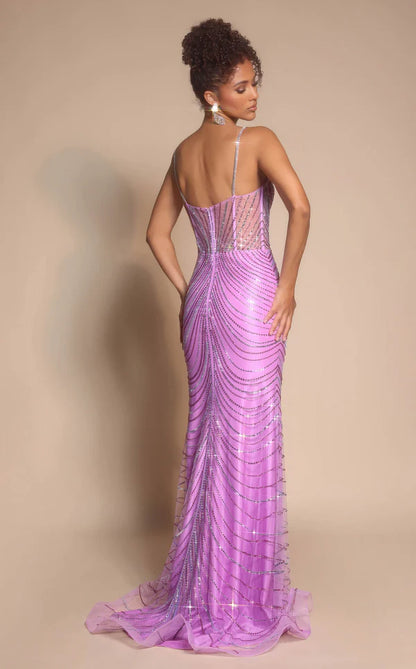Elegant women's long dress
