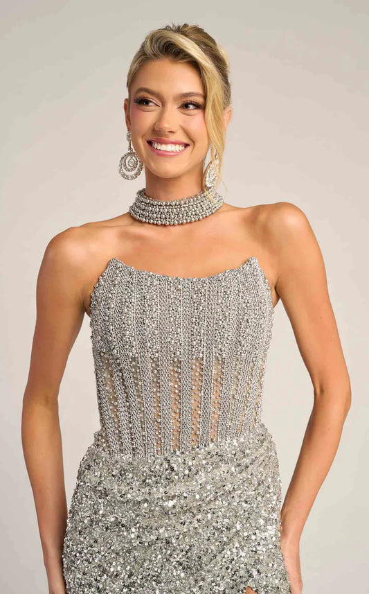 Elegant women's long dress