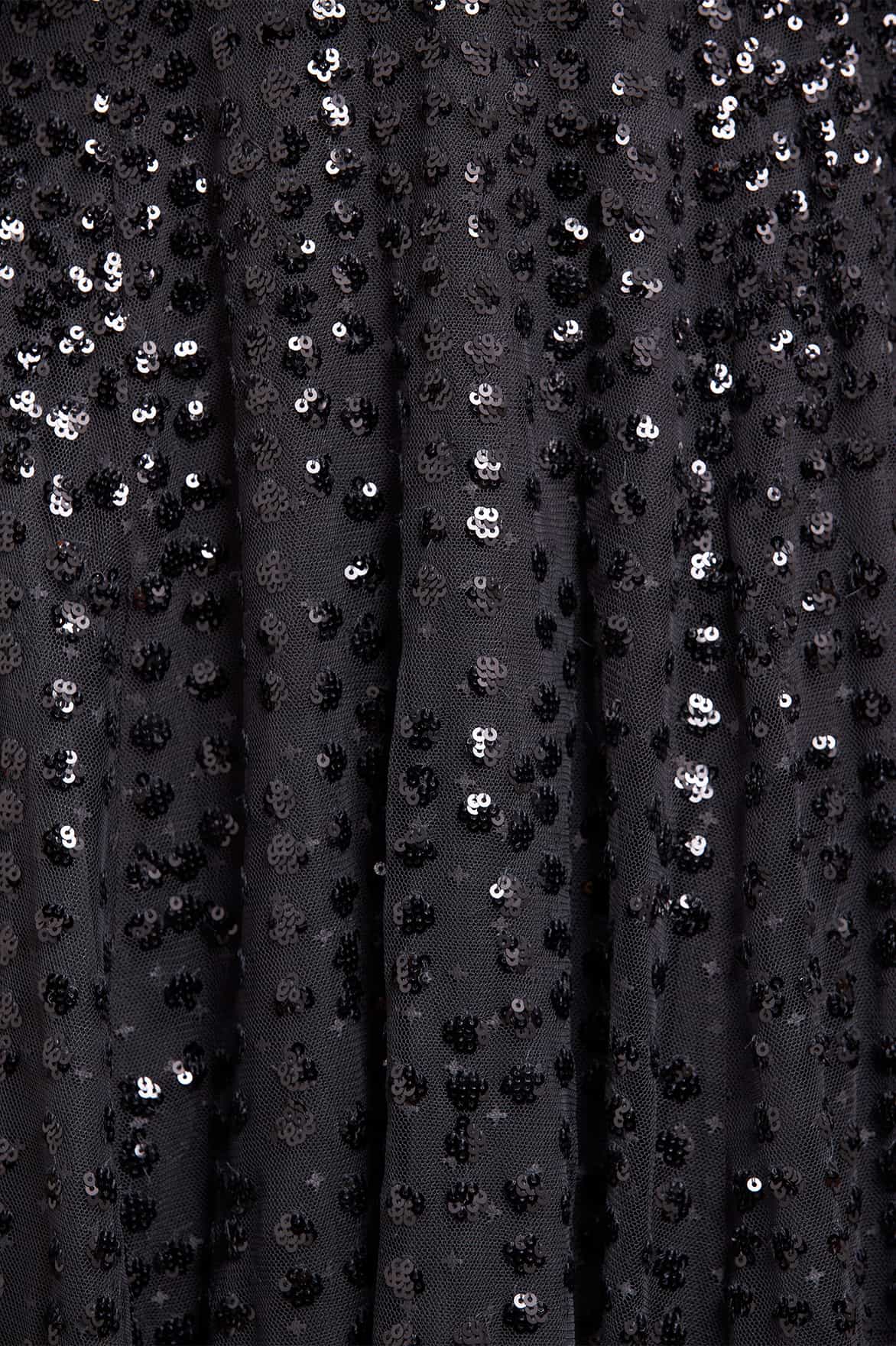 Raindrop Cape Ankle Gown