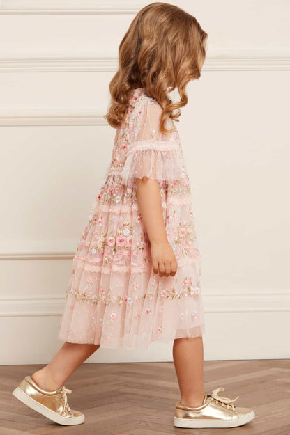 Ribbon Bouquet Kids Dress