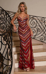 Elegant women's long dress